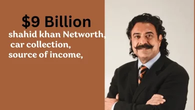 Shahid khan net worth