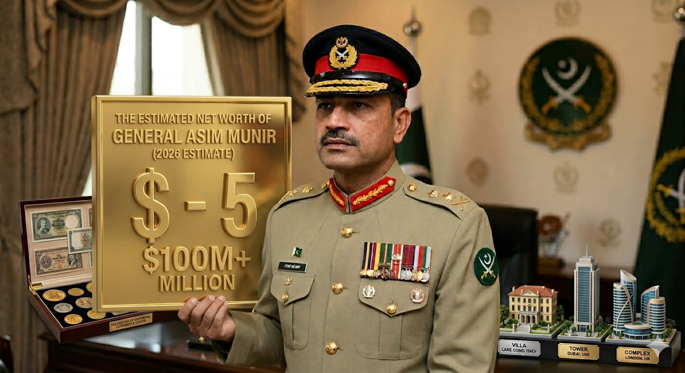 Asim Munir Net Worth